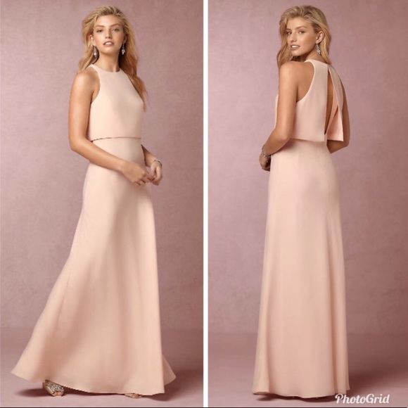 Anthropologie Dresses & Skirts - SALE‼️ BHLDN Iva Crepe Maxi Dress